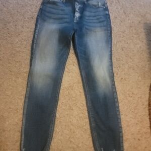 KanCan Distressed Blue Skinny Jeans